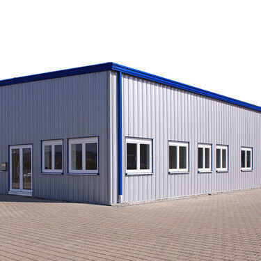 Industrial Metal Structure Warehouse Lightweight Steel Construction Warehouse