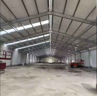 Lanjing Prefabricated Commercial Steel Buildings , Steel Frame Metal Buildings