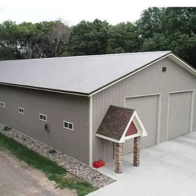 Safety Steel Structure Cow Shed House Agricultural Farm Steel Building