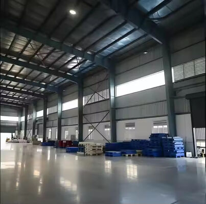 Industrial Prefab Steel Warehouse Building , Prefabricated Steel Structure Workshop