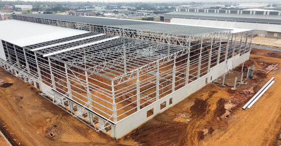 Commercial Metal Storage Buildings Steel Structure Workshop Factory