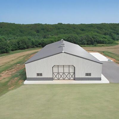 Materials and Easy Assembly The Perfect Combination for Steel Storehouse House