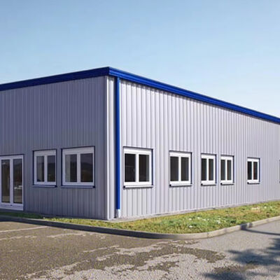 Industrial Metal Structure Warehouse Lightweight Steel Construction Warehouse