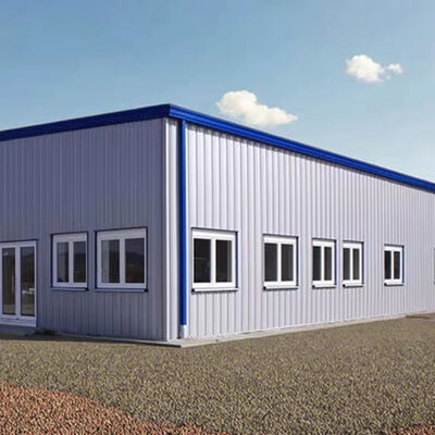 Industrial Metal Structure Warehouse Lightweight Steel Construction Warehouse