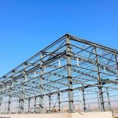 High Rigidity Steel Structure Workshop , Multi Storey Building Construction