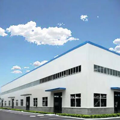 Prefabricated Steel Frame Buildings , Modern Steel Structure Prefab Workshop