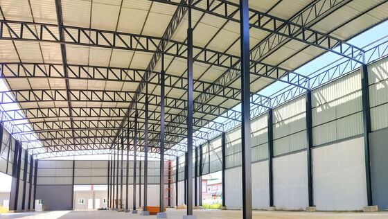 Customized Modern Prefabricated Steel Structure Building New Self-Storage Warehouse
