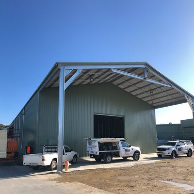 Modern Design Steel Warehouse Prefabricated Outdoor Storage Building