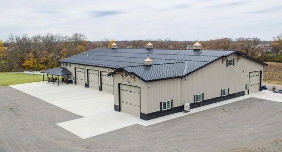 Modern Design Steel Warehouse Prefabricated Outdoor Storage Building