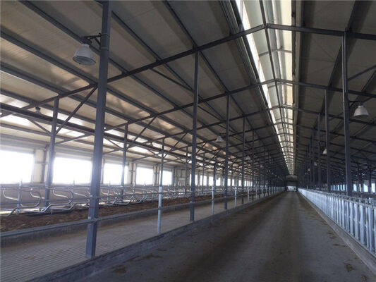 Easy Install Industrial Steel Sheds Customized Low Cost Steel Buildings