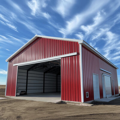 Factory Price Construction Design Steel Structure Warehouse Building for Farmhouse Application