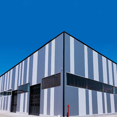 Q235B Q355B Steel Structure Warehouse Building Sandwich Panel Construction Materials