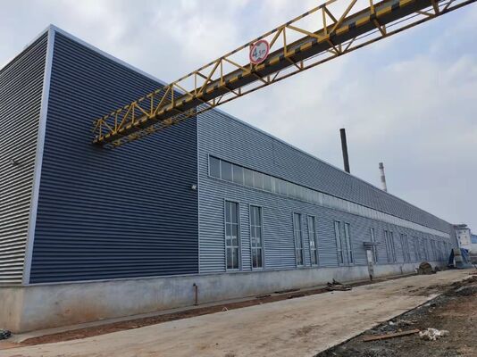 Modern Steel Structure Warehouse Building Plant Prefabricated Metal Shed Construction