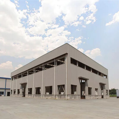 Customized Steel Frame Building Workshop Multi Story Steel Structure Building