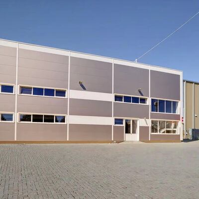 Eco Friendly Steel Structure Construction Weather Resistant Custom Steel Frame Building Workshop