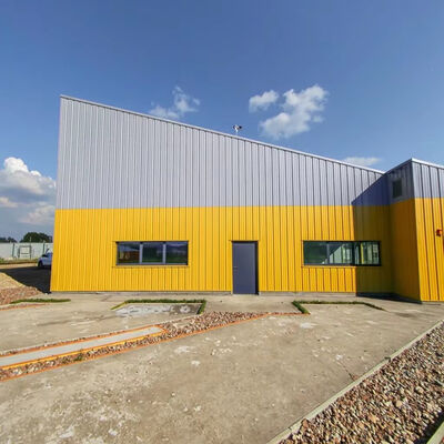 High Rise Steel Structure Factory with Q355B/Q235B Frame Grade and 50 Years Lifespan for Customizable Design