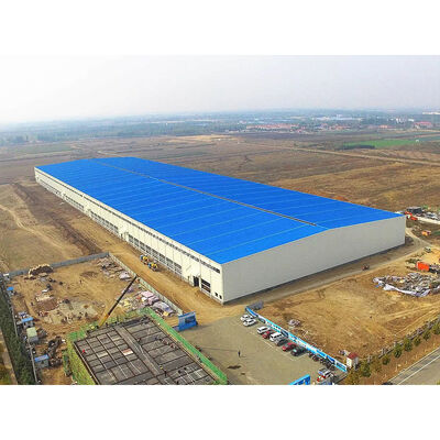Customized Prefab Steel Structure Warehouse Box Type Frame ISO 9001 CE Standard