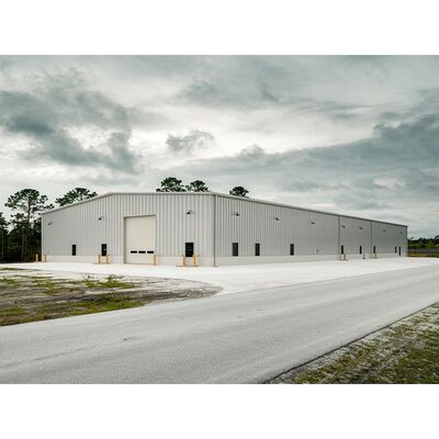 Customized Prefab Steel Structure Warehouse Box Type Frame ISO 9001 CE Standard