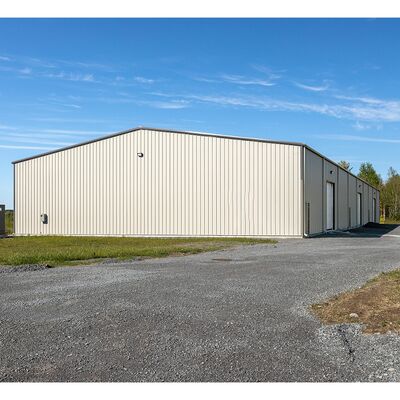 Custom Steel Structure Warehouse with Sliding Doors Q235/Q345