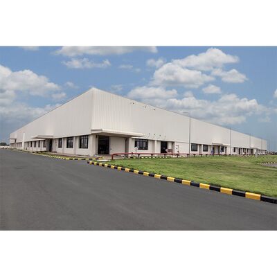 Customized Steel Structure Warehouse with Ball Blasting and Tekla Structures Xsteel V12.0.etc Design