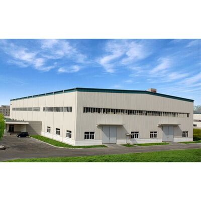Industrial Light Steel Structure Workshop , Prefabricated Metal Buildings Workshop