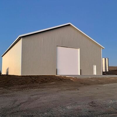 Robust Complex Steel Warehouse C/Z Galvanized Steel Q235 for Durable Storage Solutions