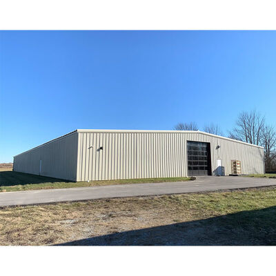 Q235/Q355 Light Steel Frame Metallic Steel Warehouse for Large-Scale Storage Need