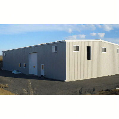 Q235/Q355 Light Steel Frame Metallic Steel Warehouse for Large-Scale Storage Need