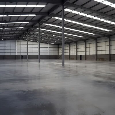 Erecting Steel Frame Building Customized Steel Structural Workshop