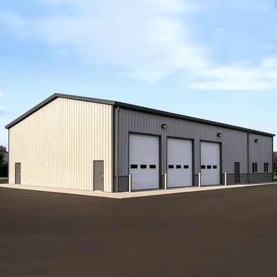 Fast-Assemble Weather-Resistant Steel Structure Warehouse with Fireproof Treatment Available