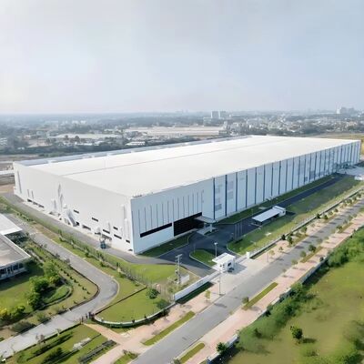 High-Capacity Clear-Span Steel Workshop Building Earthquake Proof Wind Resistance 180km/H