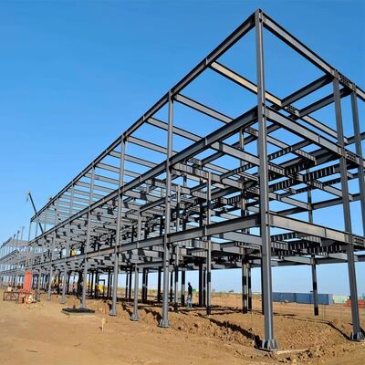 Galvanized Steel Structure Factory With 50 Years Life Span And High Fire Resistance