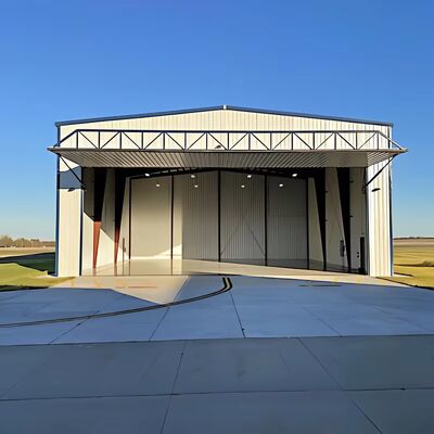 Modern Multi Functional Weather Resistant Steel Structure Hangar for Aircraft Parking & Maintenance