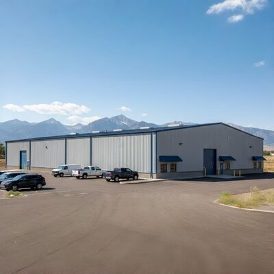 Prefabricated Steel Structure Warehouse with 50 Years Lifespan Customized Sizes and Sandwich Panels