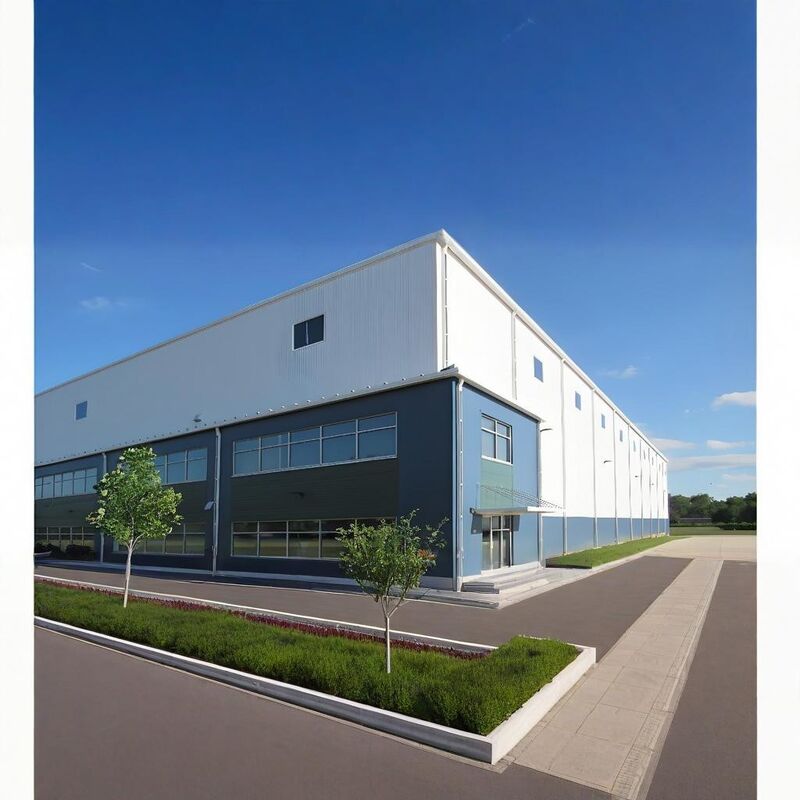 High Rise Modular Steel Frame Construction Factory , Modern Steel Multi Storey Structure Plant