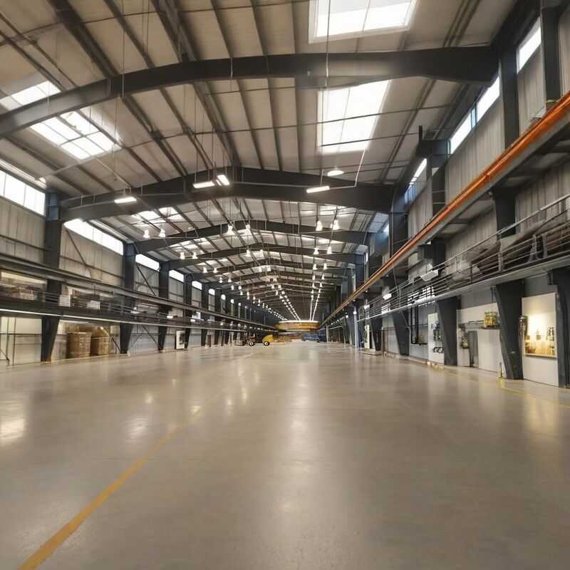 Prefabricated Steel Frame Workshop Buildings , Modern Steel Structure Plant