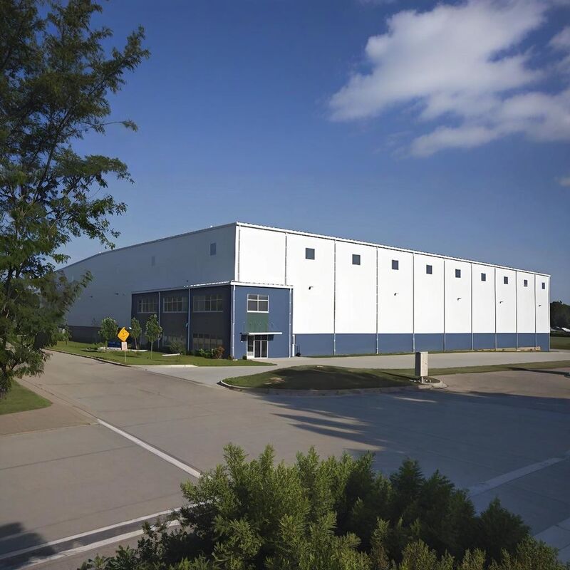 Prefabricated Steel Frame Workshop Buildings , Modern Steel Structure Plant