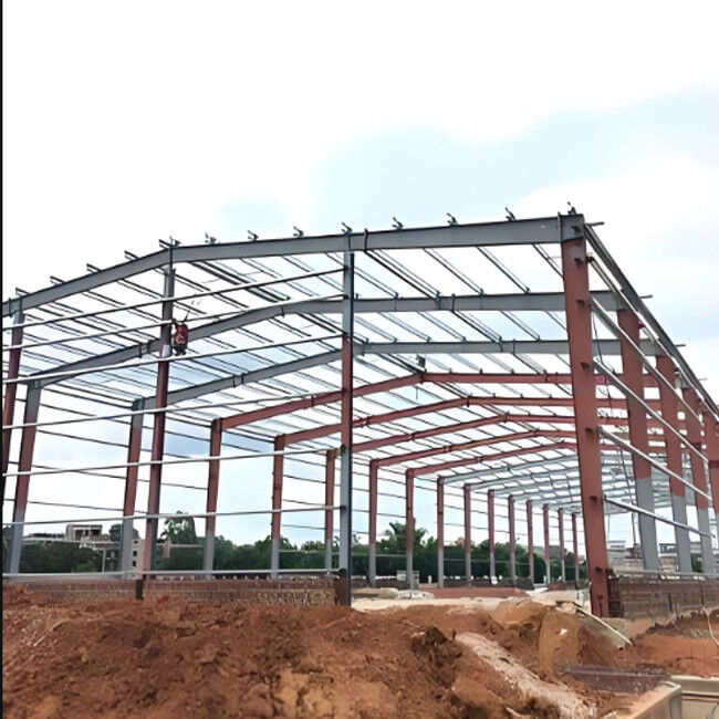 Industrial Steel Structure Warehouse Metal Construction Prefab Metal Warehouse Building