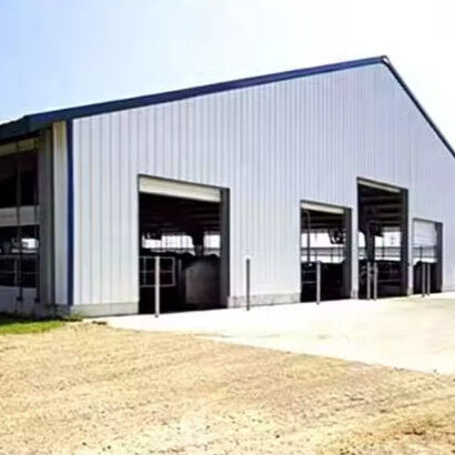 Safety Steel Structure Cow Shed House Agricultural Farm Steel Building