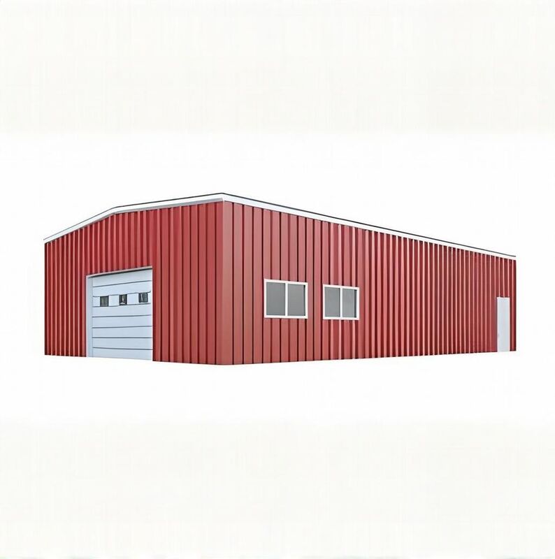 Industrial Prefab Metal Building Construction Q235 Q345 Steel Structure Factory Building