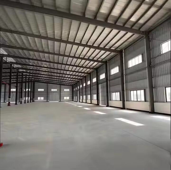 Prefabricated Steel Structures Building Hurricane Proof Large Span Steel Structure Workshop