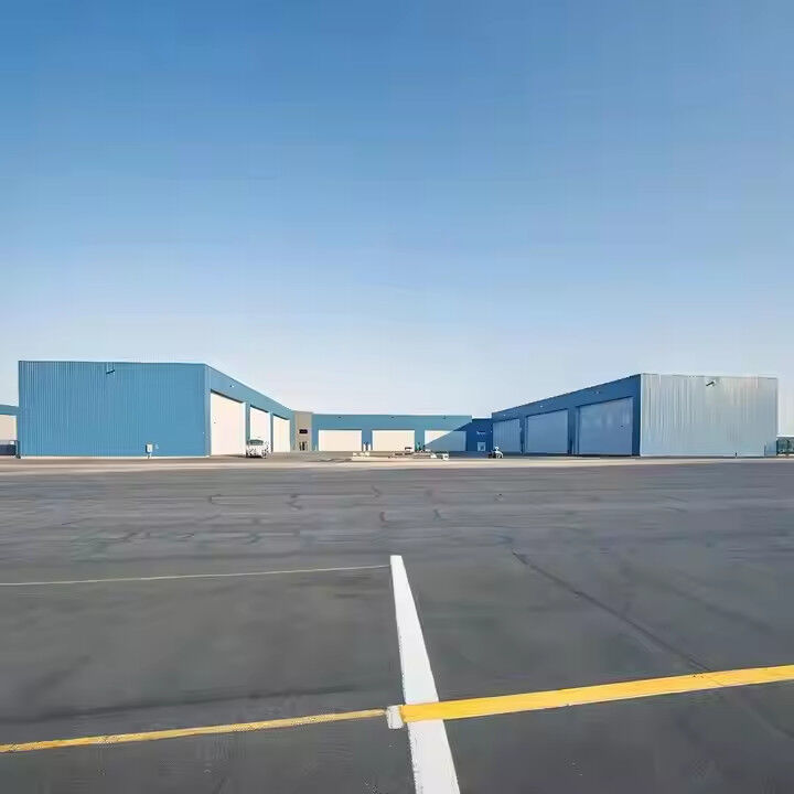 Industrial Prefab Steel Warehouse Building , Prefabricated Steel Structure Workshop