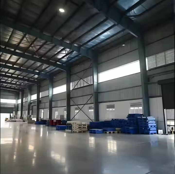 Industrial Prefab Steel Warehouse Building , Prefabricated Steel Structure Workshop