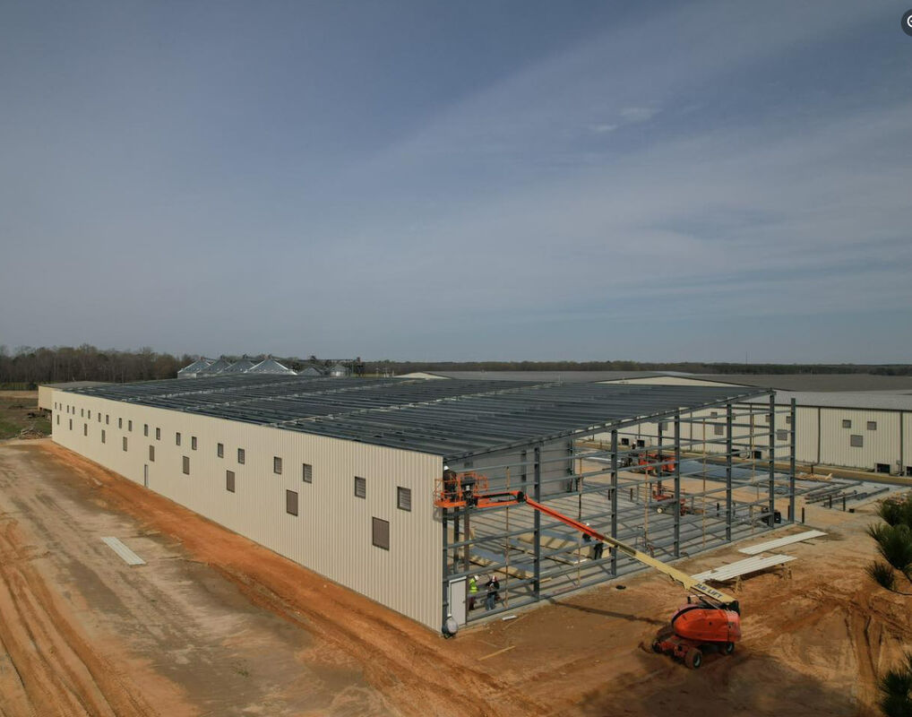 Customized Innovative Steel Buildings Workshop , Two Storey Steel Frame Building