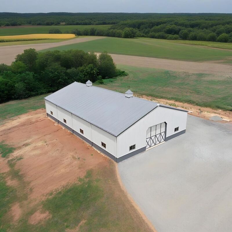 Materials and Easy Assembly The Perfect Combination for Steel Storehouse House