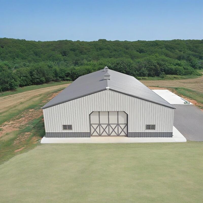 Materials and Easy Assembly The Perfect Combination for Steel Storehouse House