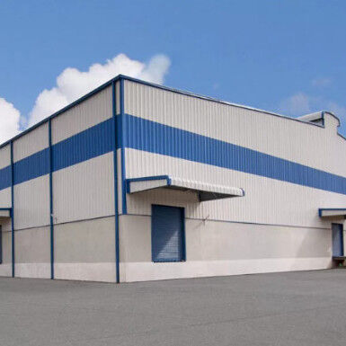 Strong Steel Structure Workshop Commercial Metal Building Construction Steel Structure