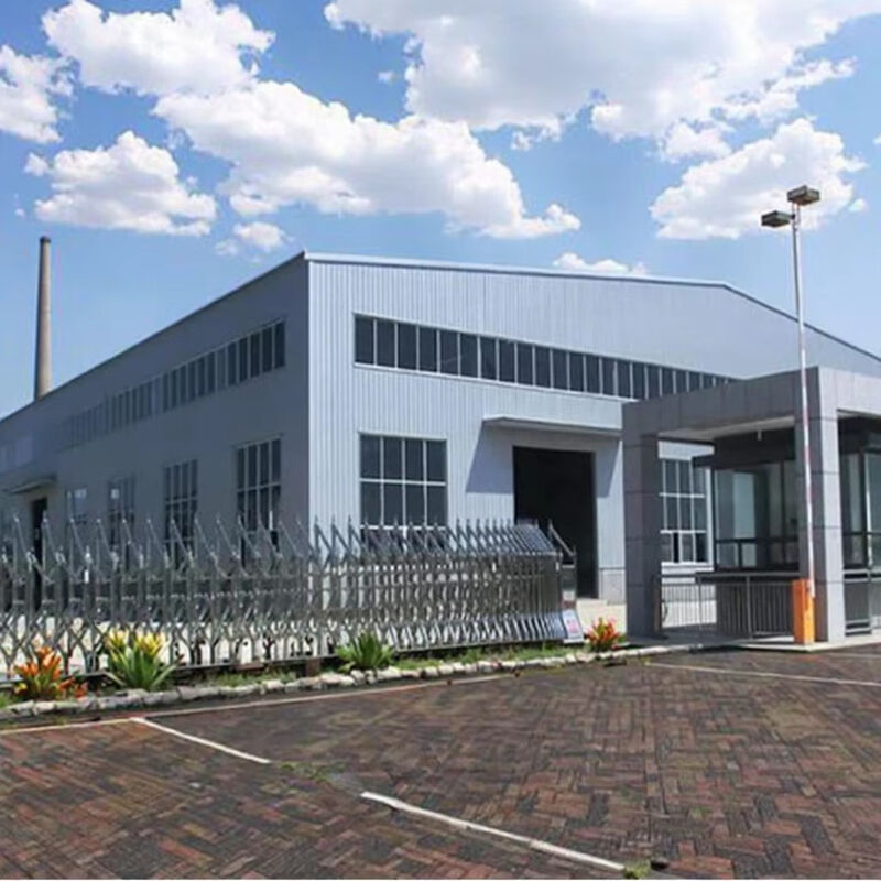 High Rigidity Steel Structure Workshop , Multi Storey Building Construction