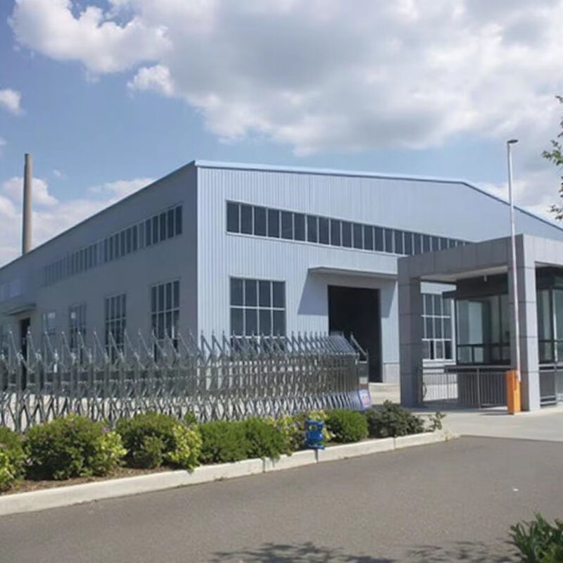 High Rigidity Steel Structure Workshop , Multi Storey Building Construction