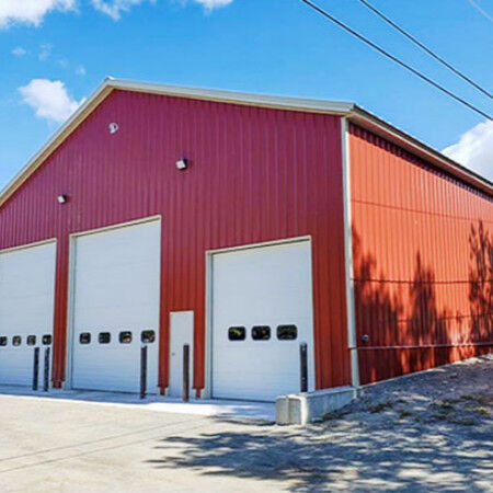 Light Steel Structure Warehouse Construction , Prefabricated Warehouse Building Steel Structure